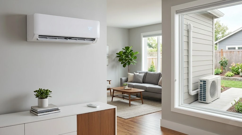 Ductless heating & A/C services