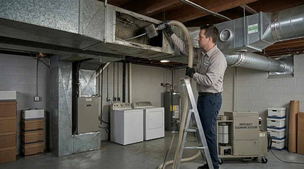 HVAC duct & vent cleaning